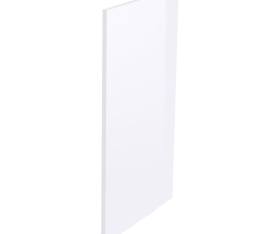 Kit façade meuble cuisine Blanc Brillant 1 porte H. 100,5 cm x L. 59,7 cm