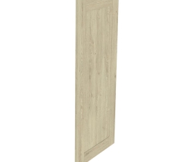 Kit façade meuble cuisine Chêne Naturel Cadre 1 porte H. 129,3 cm x L. 59,7 cm