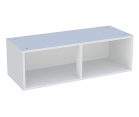 Caisson Meuble haut cuisine Blanc H. 28,8 cm x L. 90 cm