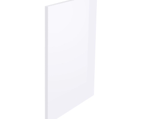 Kit façade meuble cuisine Blanc Brillant 1 porte H. 71,7 cm x L. 59,7 cm