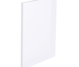 Kit façade meuble cuisine Blanc Brillant 1 porte H. 57,3 cm x L. 59,7 cm