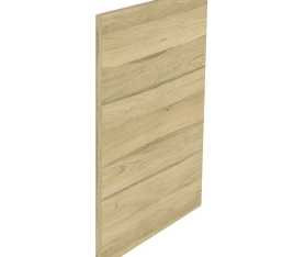 1x Kit façade porte pour coulissant ou lave vaisselle Chêne Clair H. 71,7 cm L. 59,7 cm