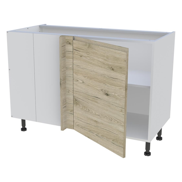 Meuble bas d'angle cuisine 1 porte H.72 cm x L. 120 cm