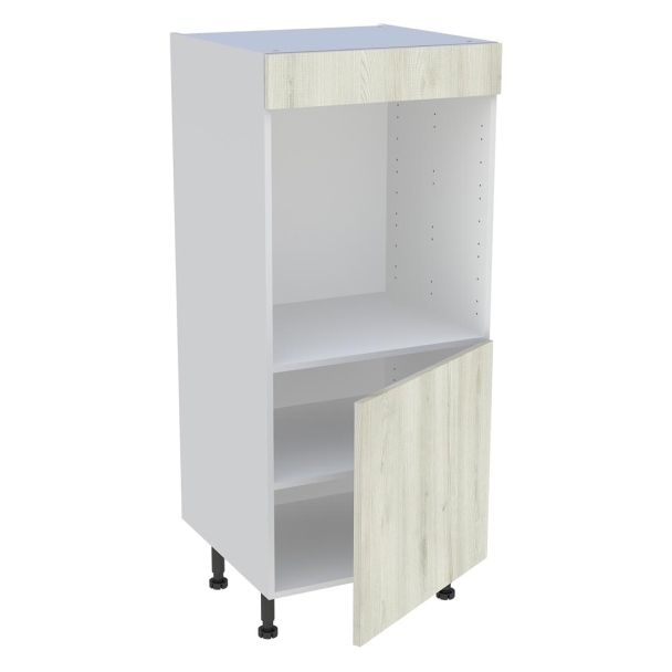 Demi-colonne cuisine pour four avec 1 porte H.129,6 cm x L. 60 cm