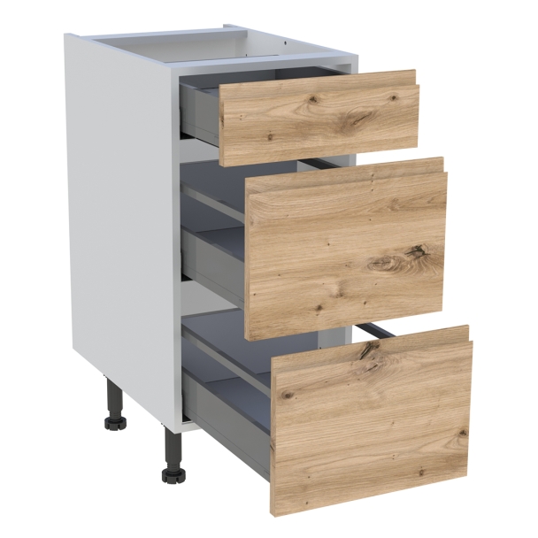 Bas 400 1tiroir 2casseroliers