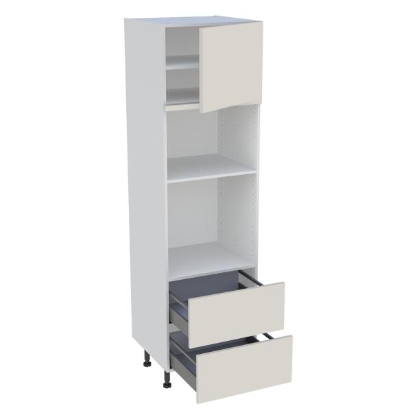 Colonne 600 four + micro-onde 2casseroliers  1porte 