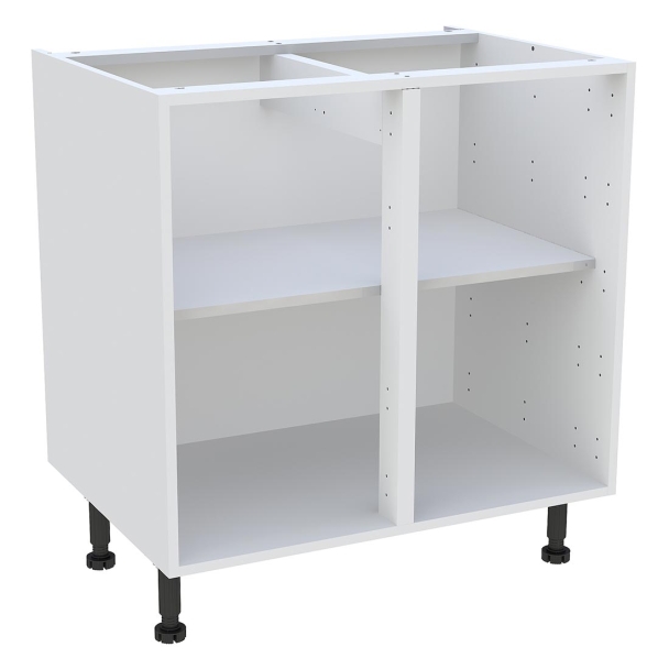 Caisson Meuble bas cuisine Blanc H. 72 cm x L. 80 cm