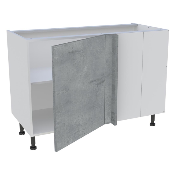 Meuble bas d'angle cuisine 1 porte H.72 cm x L. 120 cm