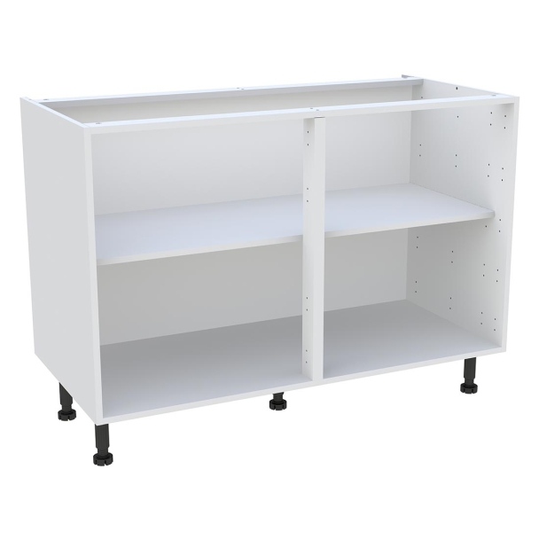 Caisson Meuble bas cuisine Blanc H. 72 cm x L. 120 cm