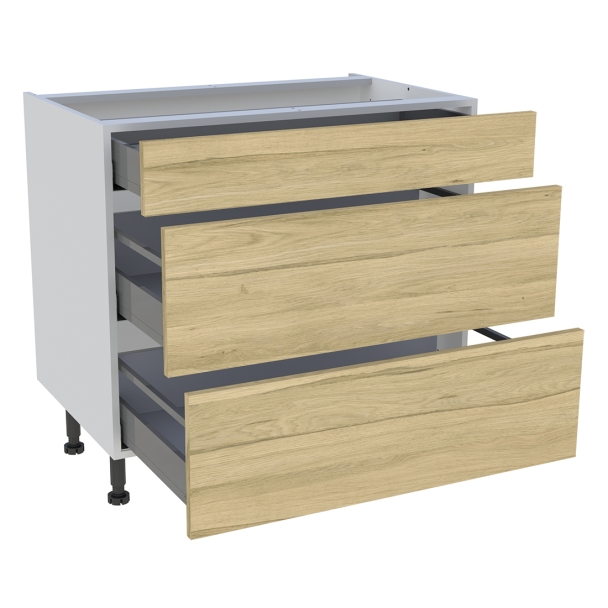 Bas 900 1tiroir 2casseroliers