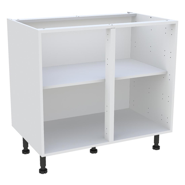 Caisson Meuble bas cuisine Blanc H. 72 cm x L. 90 cm