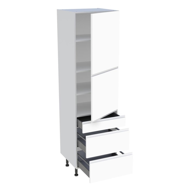Colonne  600 2portes 1tiroir 2casseroliers 