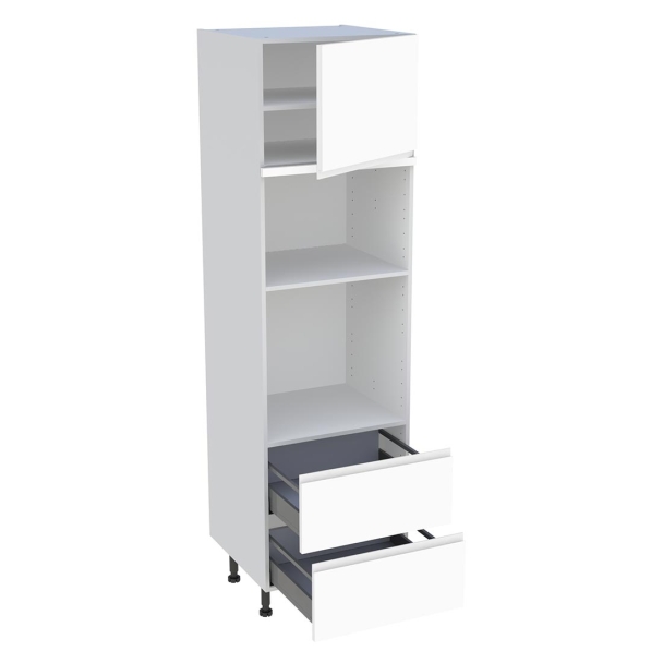 Colonne 600 four + micro-onde 2casseroliers  1porte 