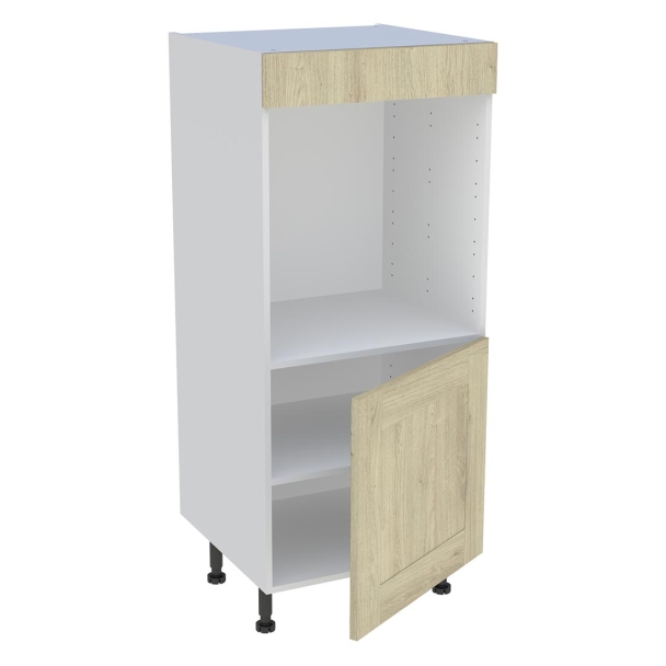 Demi-colonne cuisine pour four avec 1 porte H.129,6 cm x L. 60 cm