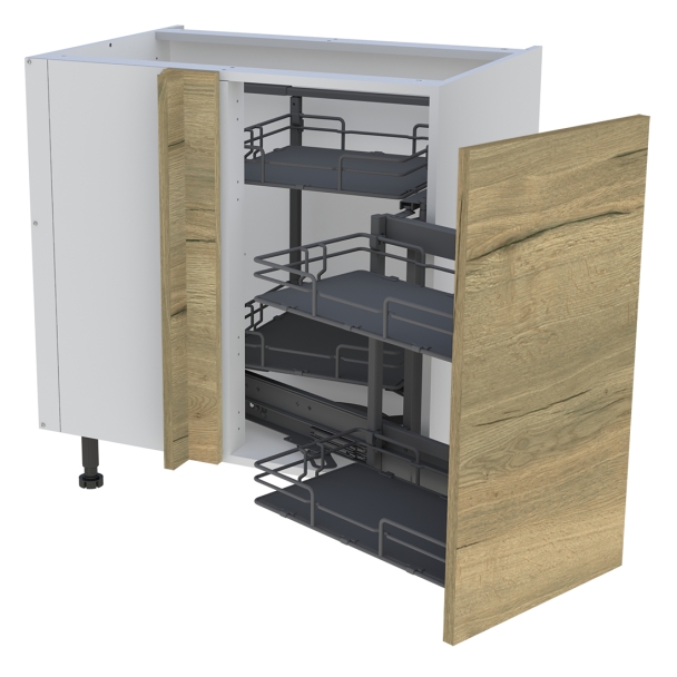Bas 800 angle 1 porte G avec dynamic corner droit