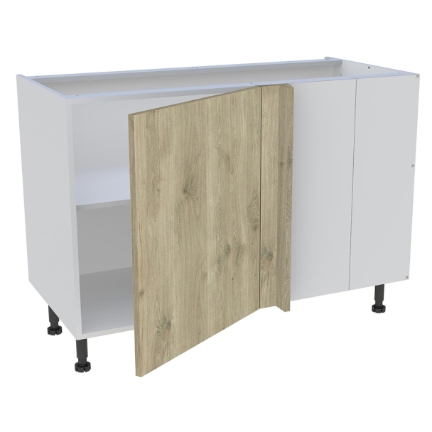 Meuble bas d'angle cuisine 1 porte H.72 cm x L. 120 cm