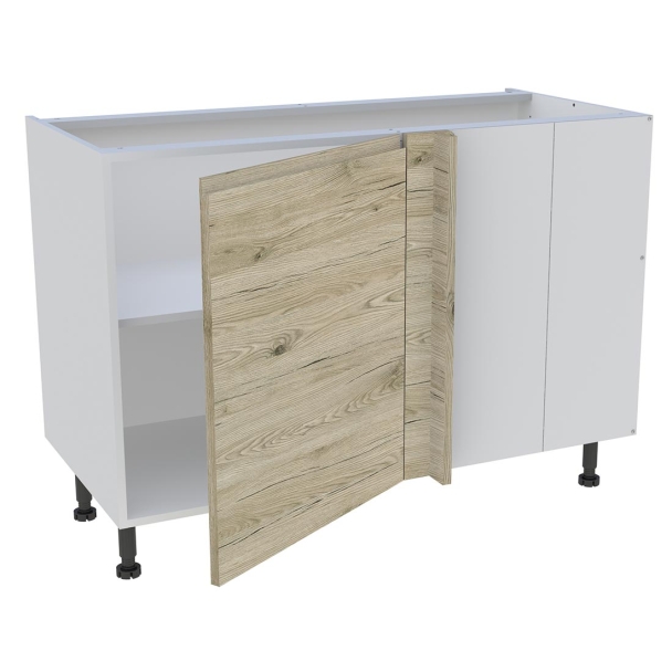 Meuble bas d'angle cuisine 1 porte H.72 cm x L. 120 cm