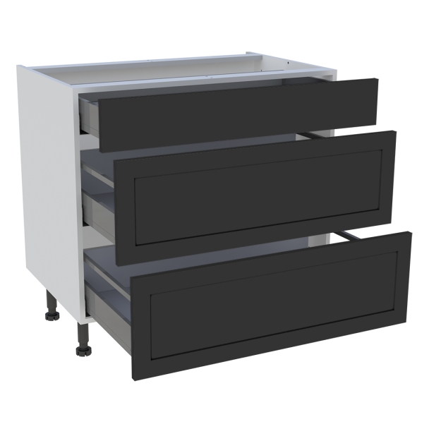 Bas 900 1tiroir 2casseroliers