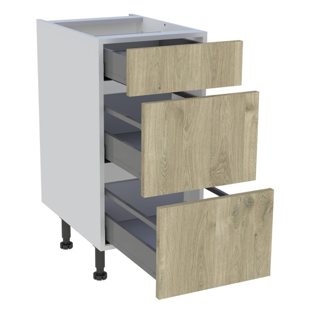 Bas 400 1tiroir 2casseroliers