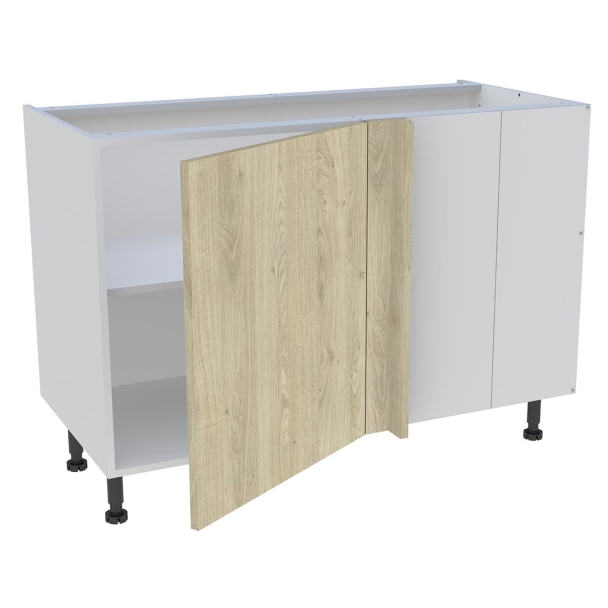 Meuble bas d'angle cuisine 1 porte H.72 cm x L. 120 cm