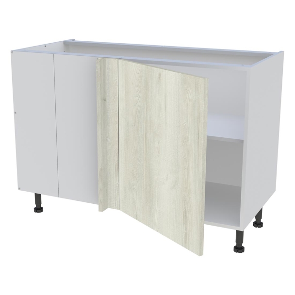 Meuble bas d'angle cuisine 1 porte H.72 cm x L. 120 cm