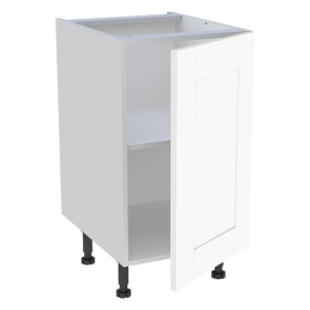 Meuble bas cuisine 1 porte H.72 cm x L. 45 cm - Blanc Cadre