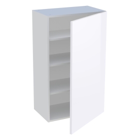 Meuble haut cuisine 1 porte H.100,8 cm x L. 60 cm - Blanc Brillant