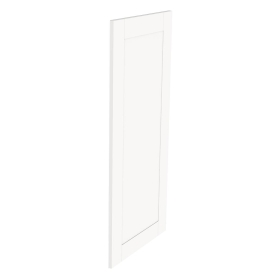 Kit façade meuble cuisine Blanc Cadre 1 porte H. 129,3 cm x L. 59,7 cm