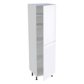 Colonne cuisine 2 portes H.201,6 cm x L. 60 cm - Blanc Brillant