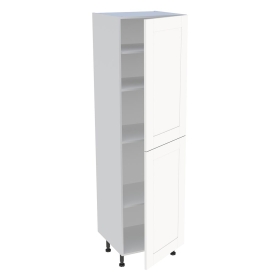 Colonne cuisine 2 portes H.201,6 cm x L. 60 cm - Blanc Cadre