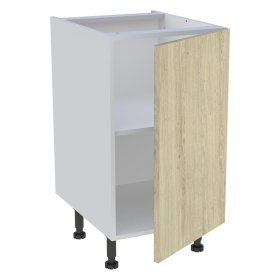 Meuble bas cuisine 1 porte H.72 cm x L. 45 cm - Chêne naturel