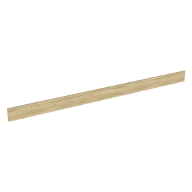 Plinthe ou fileur meuble cuisine L. 240 cm - Chêne clair