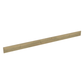 Plinthe ou fileur meuble cuisine L. 240 cm - Chêne structuré