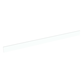 Plinthe ou fileur meuble cuisine L. 240 cm - Blanc chaud mat