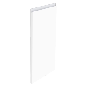 Kit façade meuble cuisine Blanc Mat Sans Poignée 1 porte H. 71,7 cm x L. 44,7 cm