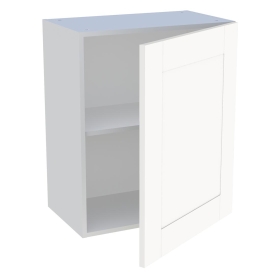 Meuble haut cuisine 1 porte H.72 cm x L. 60 cm - Blanc Cadre