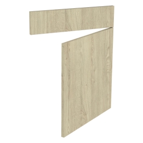 Kit façade meuble cuisine Chêne Naturel 1 porte, 1 faux tiroir H. 71,7 cm x L. 59,7 cm