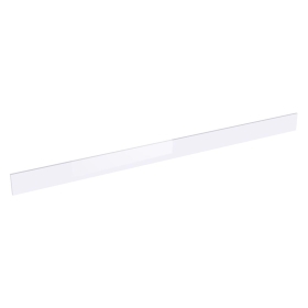 Plinthe ou fileur meuble cuisine Blanc Brillant L. 240 cm