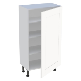 Meuble bas cuisine 1 porte H.100,8 cm x L. 60 cm x P. 36,9 cm - Blanc Cadre