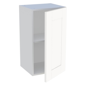 Meuble haut cuisine 1 porte H.72 cm x L. 40 cm - Blanc Cadre