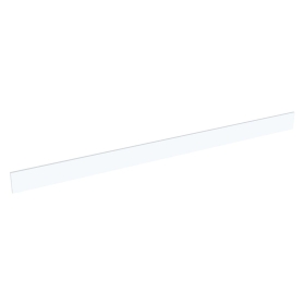 Plinthe ou fileur meuble cuisine L. 240 cm - Blanc mat