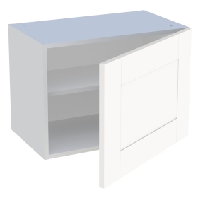 Meuble haut cuisine 1 porte H.43,2 cm x L. 60 cm - Blanc Cadre