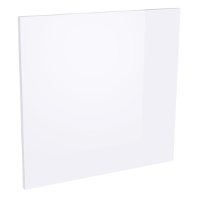 Kit façade meuble cuisine Blanc Brillant 1 porte H. 57,3 cm x L. 59,7 cm