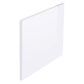 Kit façade meuble cuisine Blanc Brillant 1 porte H. 42,9 cm x L. 59,7 cm