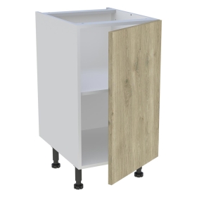 Meuble bas cuisine 1 porte H.72 cm x L. 45 cm - Chêne Doré