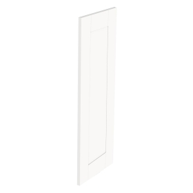 Kit façade meuble cuisine Blanc Cadre 1 porte H. 100,5 cm x L. 39,7 cm